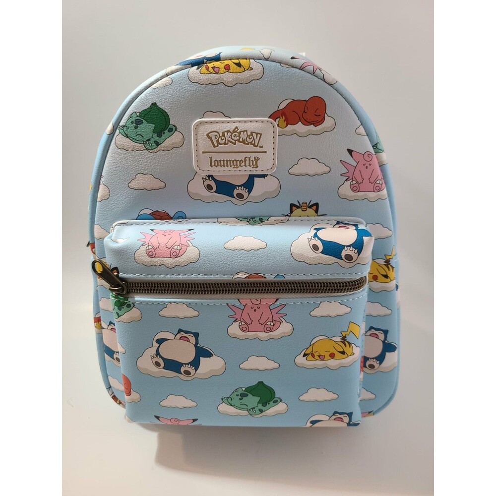 Loungefly Pokemon Sleeping Characters Mini Backpack NEW